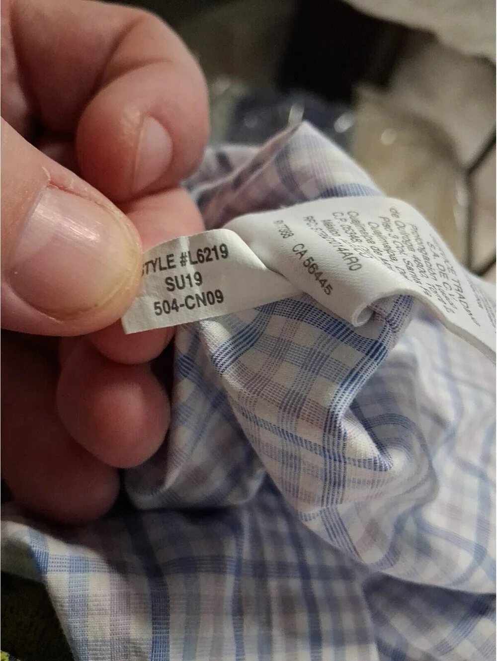J.Crew Thompson Shirt Mens XL Blue Plaid Wrinkle Free Cotton Button Down G2